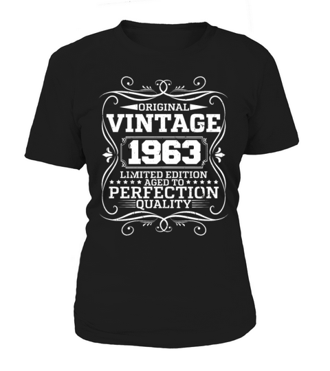 Vintage 1963 Original Limited Edition Women's T-Shirt