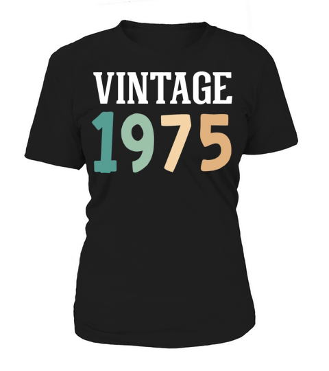 Vintage 1975 47th Birthday Women's T-Shirt