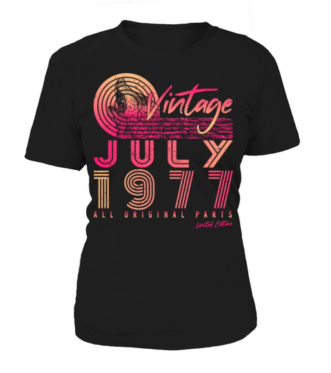 Vintage 1977 July Women's T-Shirt