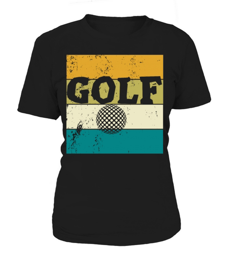 Vintage Golf Ball Golfing Course Par Club Women's T-Shirt