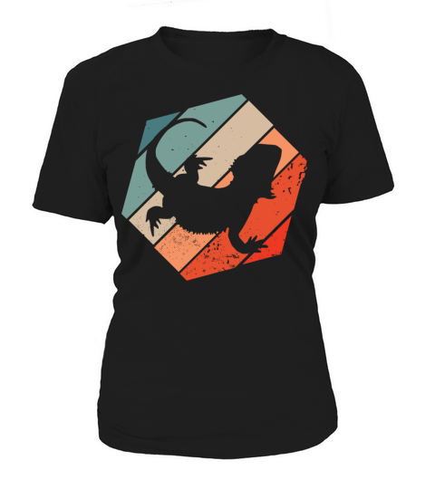 Vintage Retro Bearded Dragon Women's T-Shirt