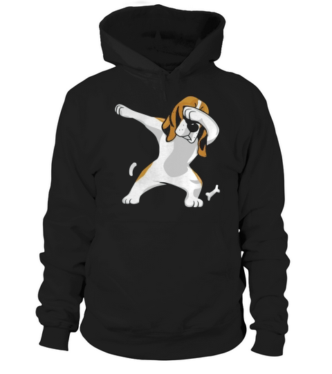 Beagle Hound Dabbing Dab Beagle Lover Puppy Fun Apparel Tee Hoodie Unisex
