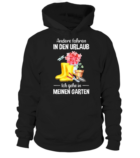 Garden Vacation Funny Quote Gardener Gift Idea Hoodie Unisex