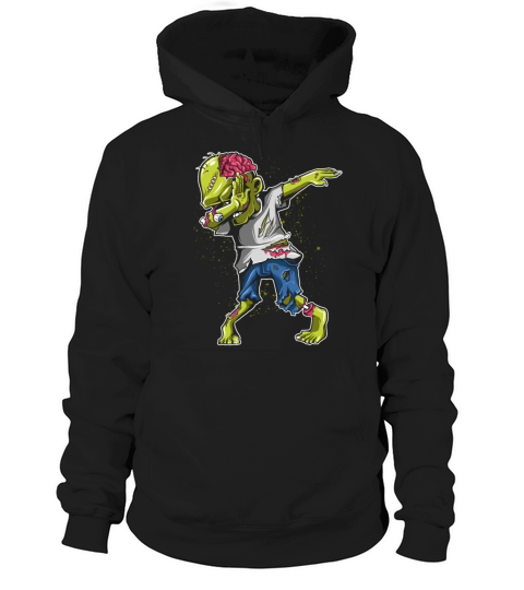 Green Zombie Dabbing Shirt Hoodie Unisex