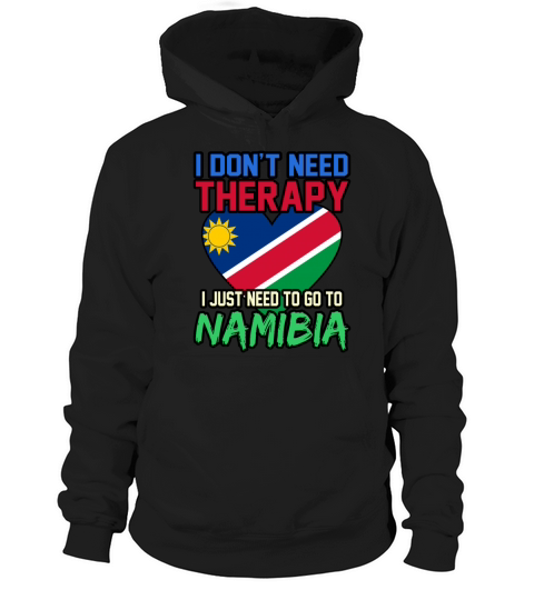Namibia Flag Vintage Distressed Namibia Hoodie Unisex