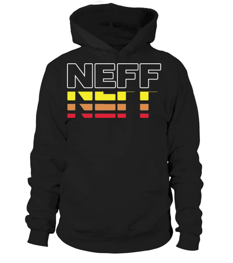 Neff First Name Funny Vintage Sunset Neff Hoodie Unisex