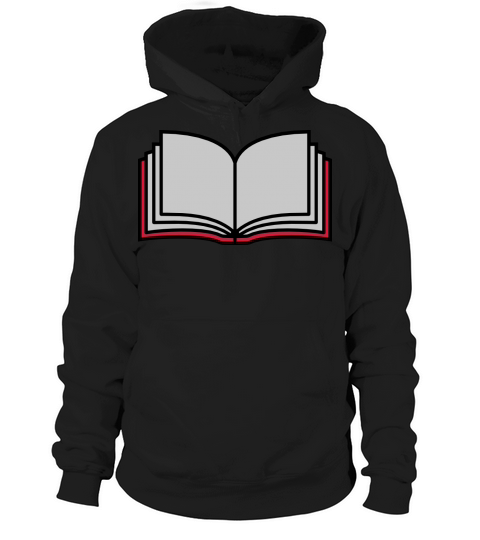 school open book pages Hoodie Unisex