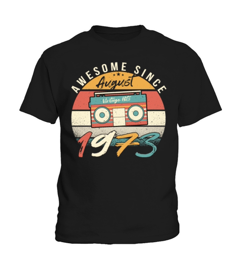 1973 July Vintage Kids T-Shirt