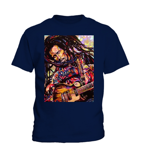 Bob Marley Art Kids T-Shirt