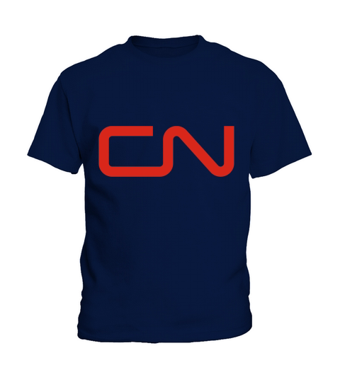 canadian national cn railway logo Kids T-Shirt