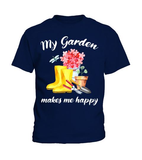Garden Quote Hobby Gardener Gift Idea Kids T-Shirt