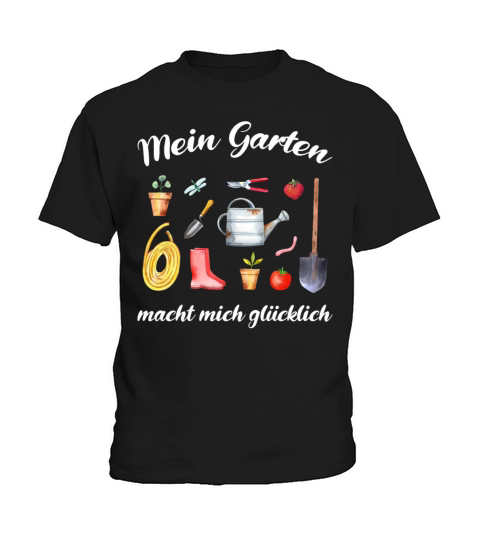 Garden Quote Hobby Gardener Gift Idea Kids T-Shirt