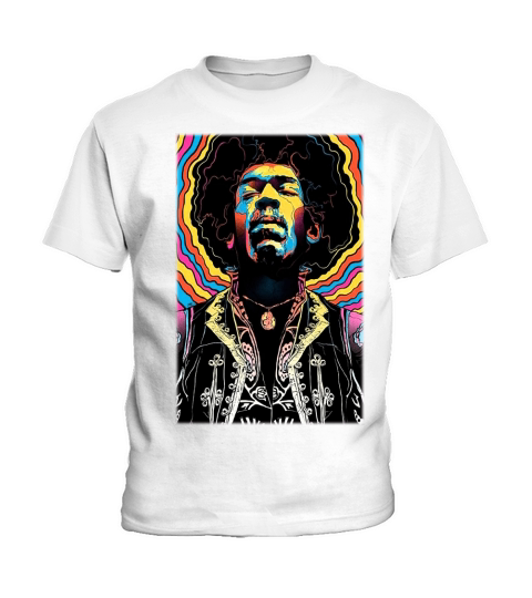 Jimi Hendrix King Kids T-Shirt