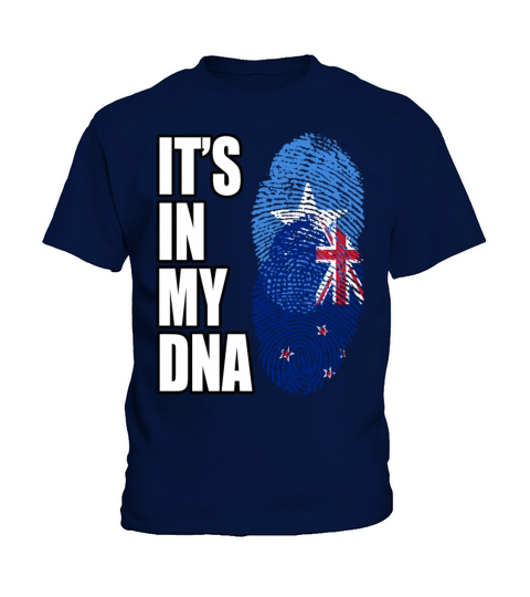Somali And New Zealand Vintage Heritage DNA Flag Kids T-Shirt