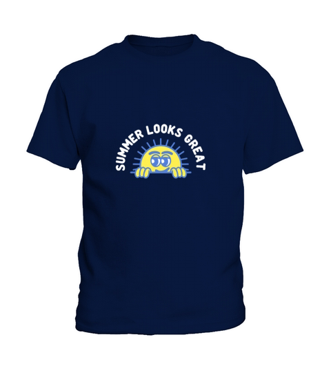 Summer Looks Vintage Kids T-Shirt