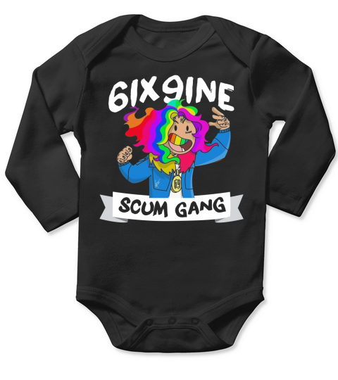 6IX9INE CARTOON Long Sleeve Baby One-Piece