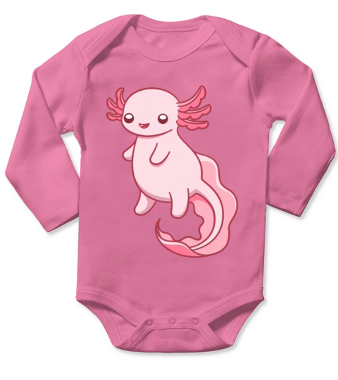 AXOLOTL Long Sleeve Baby One-Piece