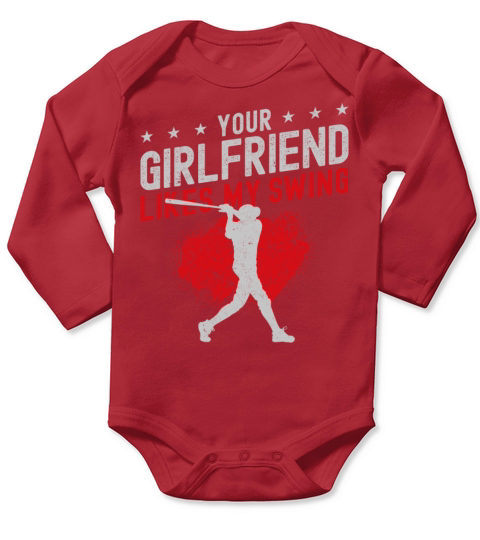 Baseball Fan Batter Vintage Your Long Sleeve Baby One-Piece