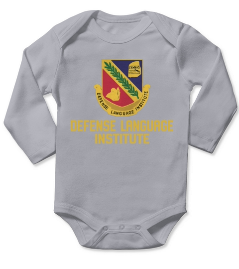 Defense Language Institute. Long Sleeve Baby One-Piece