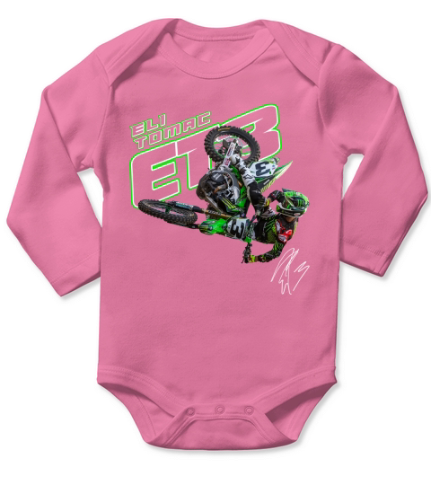 Eli Tomac Tshirts Long Sleeve Baby One-Piece