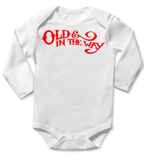 Old and In The Way Jerry Garcia Long Sleeve Baby One-Piece