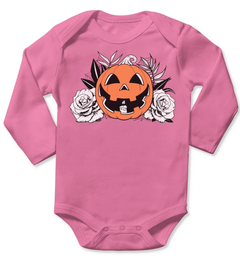 pupmkin tattoo Long Sleeve Baby One-Piece