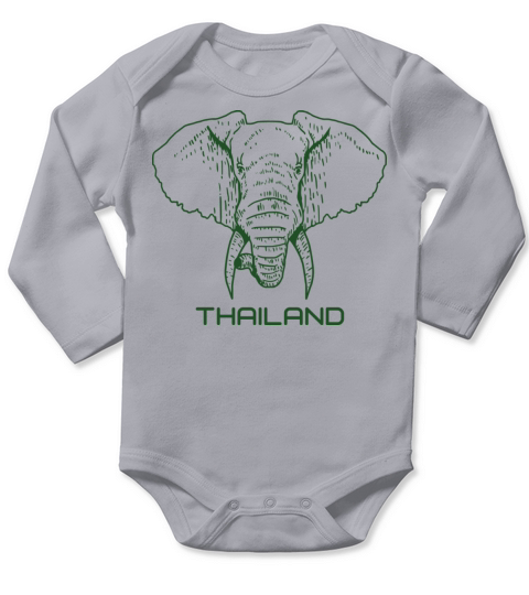 thailand design Long Sleeve Baby One-Piece