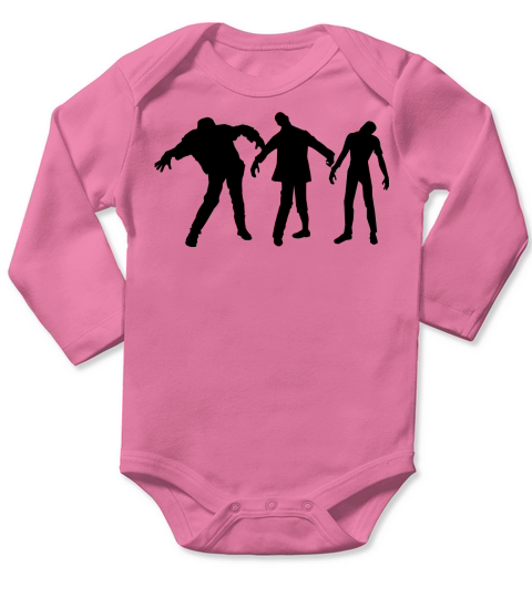 zombies Long Sleeve Baby One-Piece
