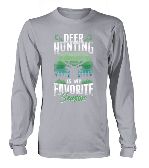 Buck Deer Hunting Hunter Vintage Long sleeved Unisex