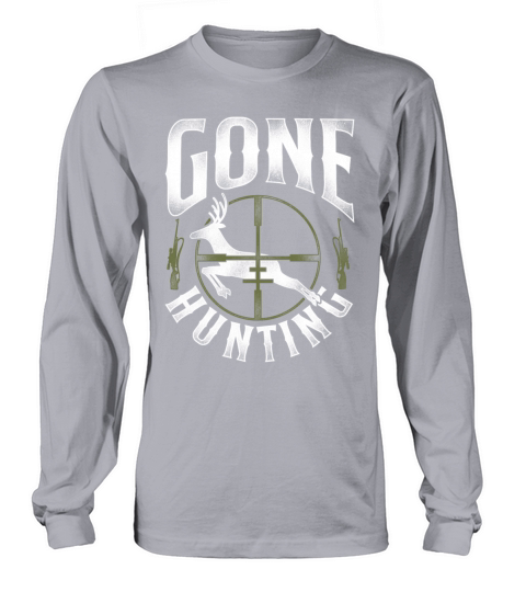Buck Deer Hunting Hunter Vintage Long sleeved Unisex
