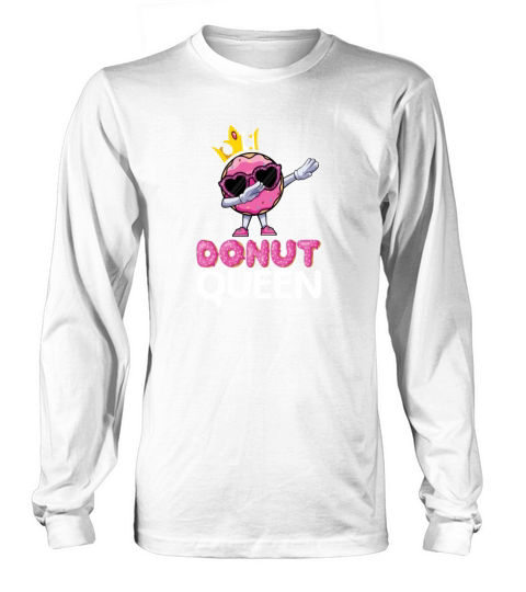 Dabbing Donut Queen - Dab Dance Style Doughnut Long sleeved Unisex