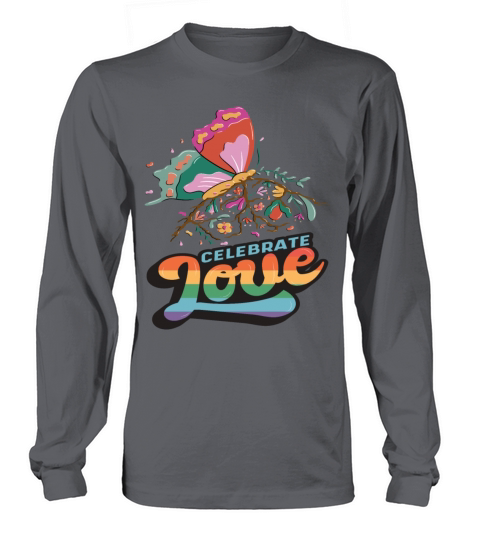 Love Butterfly Motivational Quote with Butterflies Long sleeved Unisex