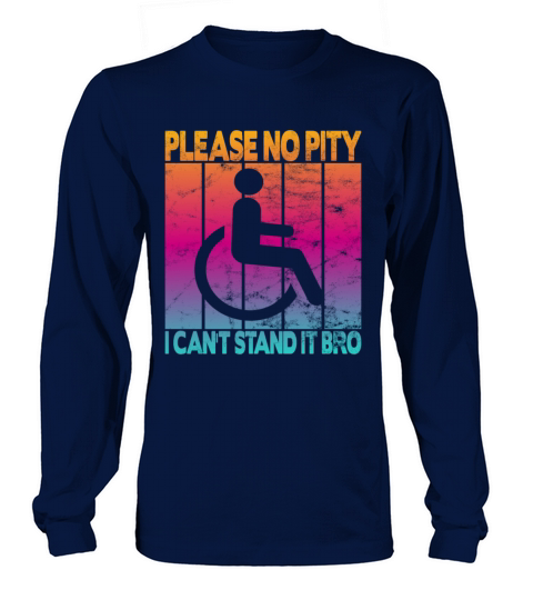 vintage wheelchair user wheelchair Long sleeved Unisex