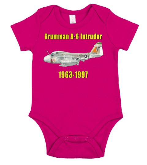 A-6 Intruder Tribute Shirt Available in 3X and 4X Short Sleeve Baby One-Piece