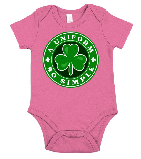 A Uniform So Simple Short Sleeve Baby One-Piece