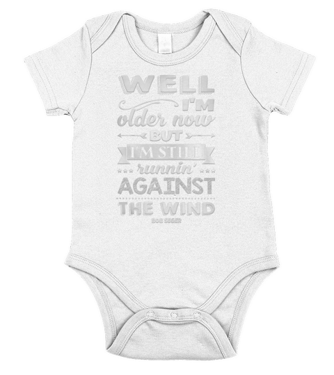 Against the wind Short Sleeve Baby One-Piece