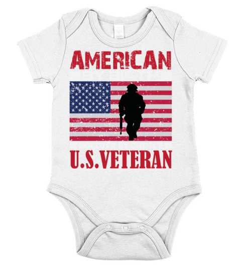 American By Birth Soldier By Choice U.S. Veteran Short Sleeve Baby One-Piece