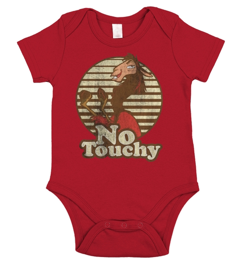 Emperors New Groove Kuzco Lama No Touchy Short Sleeve Baby One-Piece