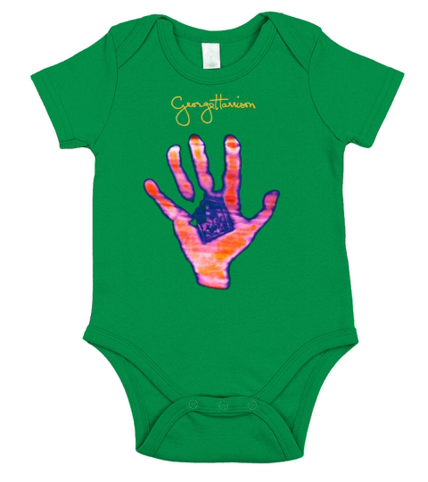 George Harrison - Living In The Material World Short Sleeve Baby One-Piece