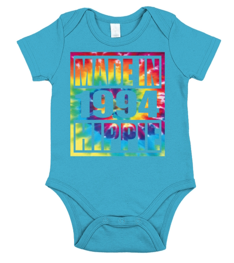 Hippie Birthday 1994 Short Sleeve Baby One-Piece