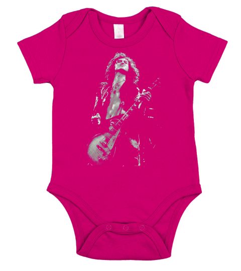 Jimmy Page Led Zeppelin shirt Short Sleeve Baby One-Piece
