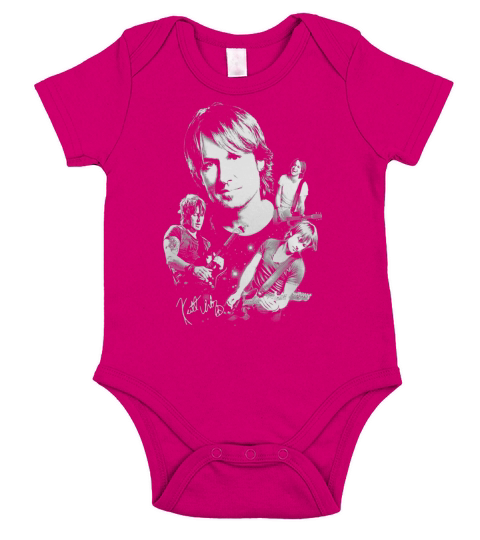 Keith Urban Fan Tee Short Sleeve Baby One-Piece