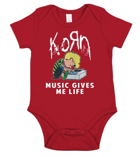 KORN The Peanuts Short Sleeve Baby One-Piece