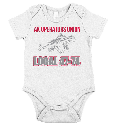 LIMITED EDITION AK OPERATORS UNION LOCAL 47-74 - MENS PREMIUM T-SHIRT Short Sleeve Baby One-Piece