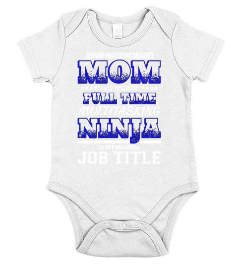 Multitasking  Sensory Processing Disorder Short Sleeve Baby One-Piece