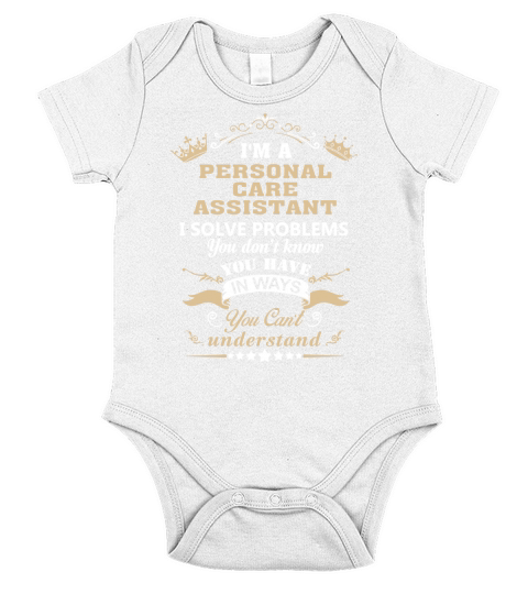 Personal Care Assistant (PCA) Short Sleeve Baby One-Piece