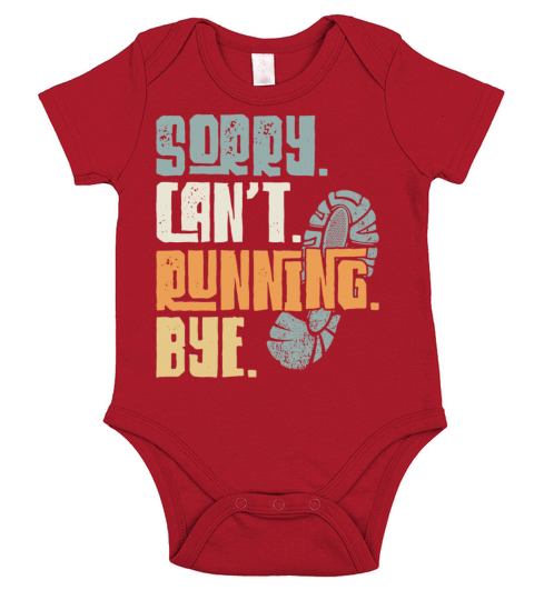 Running Runner Half Marathon Short Sleeve Baby One-Piece