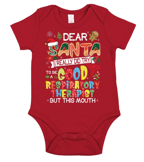 Tried To Be A Good Respiratory Therapist Short Sleeve Baby One-Piece