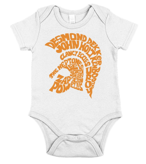 Trojan Records Logo Short Sleeve Baby One-Piece