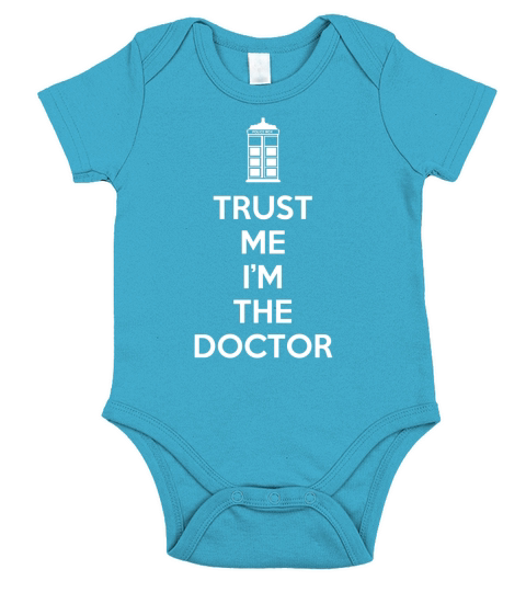Trust Me Im The Doctor Short Sleeve Baby One-Piece